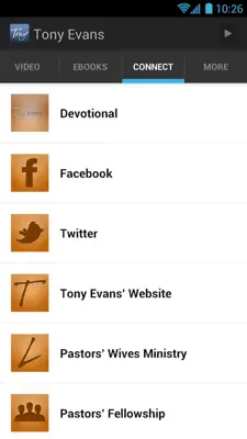 TUA Tony Evans android App screenshot 0